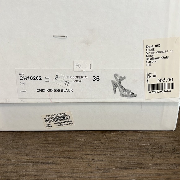 Chloe Black Heels - Picture 8 of 8